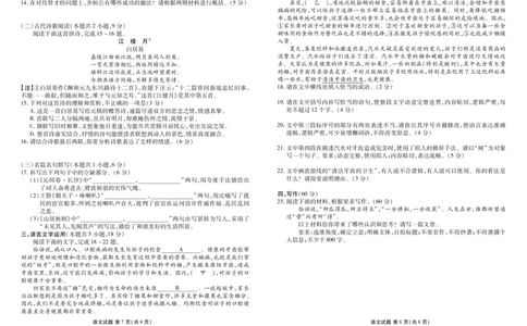 广东省衡水金卷2024-2025学年高一上学期11月联考语文试题_2024年11月试卷_1108广东省衡水金卷2024-2025学年高一上学期11月联考_广东省衡水金卷2024-2025学年高一上学期11月联考语文试题