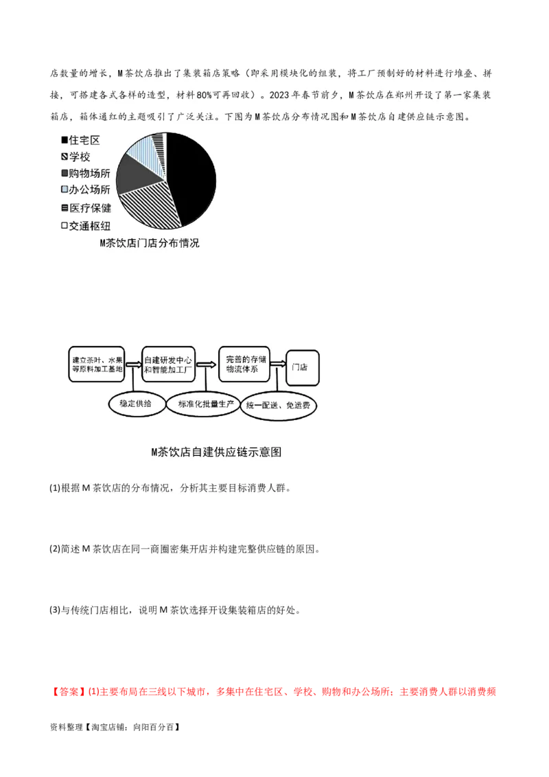 重难点12区域产业的创新与发展-2024年高考地理热点&middot;重点&middot;难点专练（新高考专用）（解析版）_新高考复习资料_2024年新高考复习资料_专项复习资料_教师版（含答案解析）