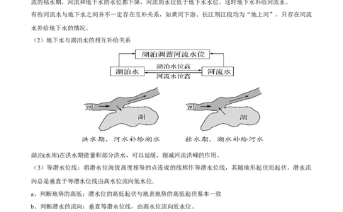 重难点04陆地水体-2024年高考地理热点&middot;重点&middot;难点专练（新高考专用）（解析版）_新高考复习资料_2024年新高考复习资料_专项复习资料_教师版（含答案解析）