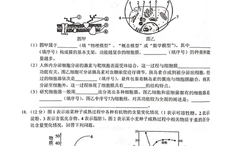 广西2025级&ldquo;贵百河&rdquo;12月高一年级新高考月考测试生物广西2025级&ldquo;贵百河&rdquo;12月高一年级新高考月考测试生物_2026年01月高一试卷