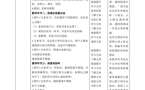 第14课《请帮我一下吧》第一课时（教学设计）-（统编版）_26新一年级道法下册（统编版）_老课标资料_2、教学教案部编一下道法_教案(配套有动画推荐)