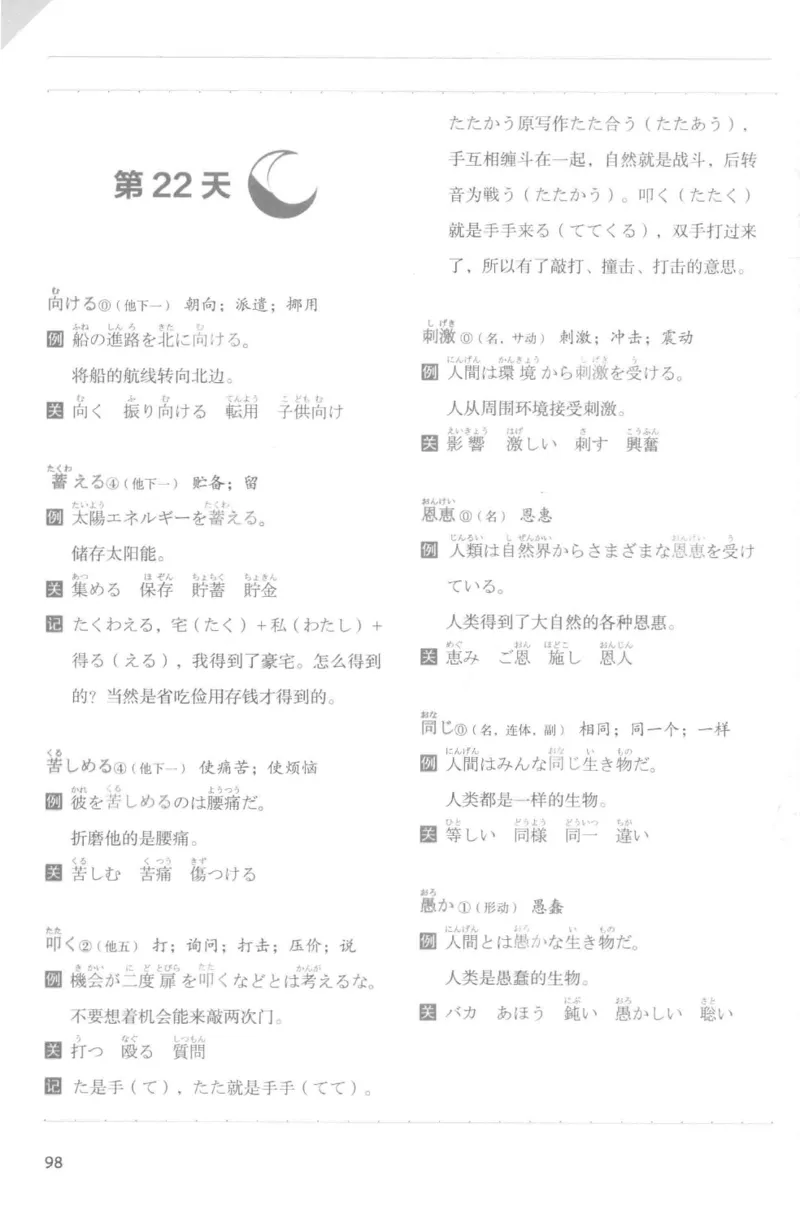 考研日语蓝宝书词汇专项_203考研（日语）历年真题资料_203日语-复习资料