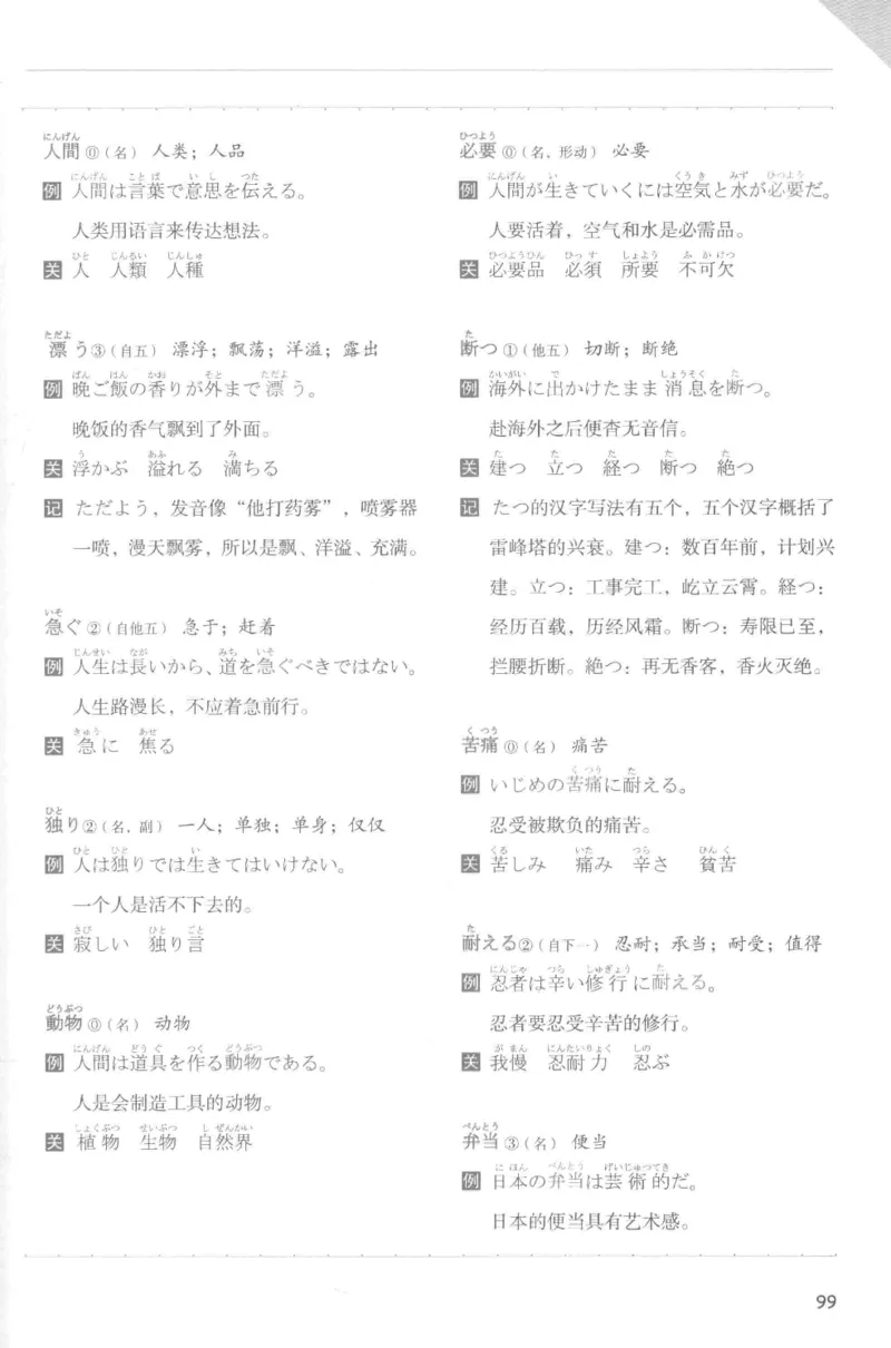 考研日语蓝宝书词汇专项_203考研（日语）历年真题资料_203日语-复习资料