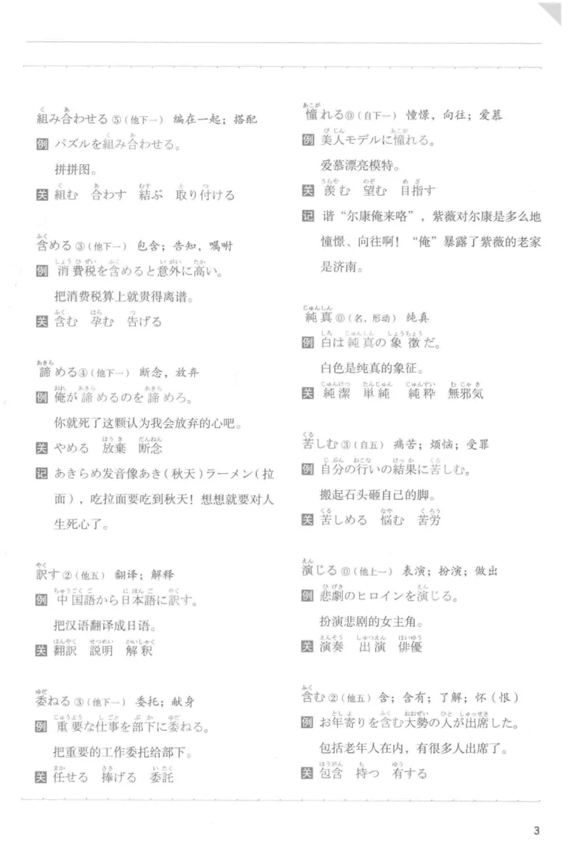 考研日语蓝宝书词汇专项_203考研（日语）历年真题资料_203日语-复习资料