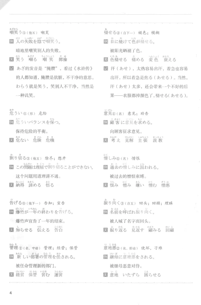 考研日语蓝宝书词汇专项_203考研（日语）历年真题资料_203日语-复习资料