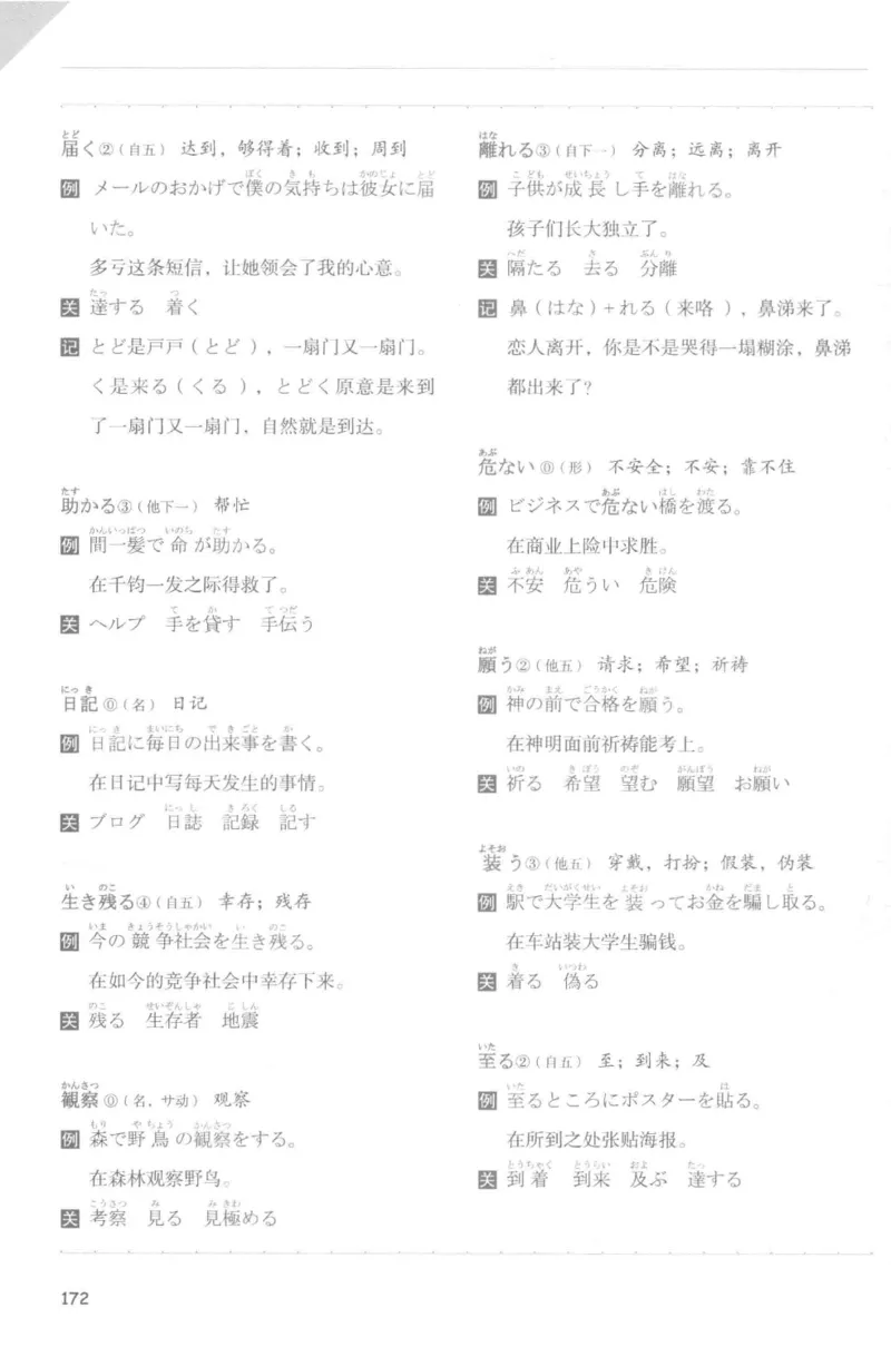考研日语蓝宝书词汇专项_203考研（日语）历年真题资料_203日语-复习资料
