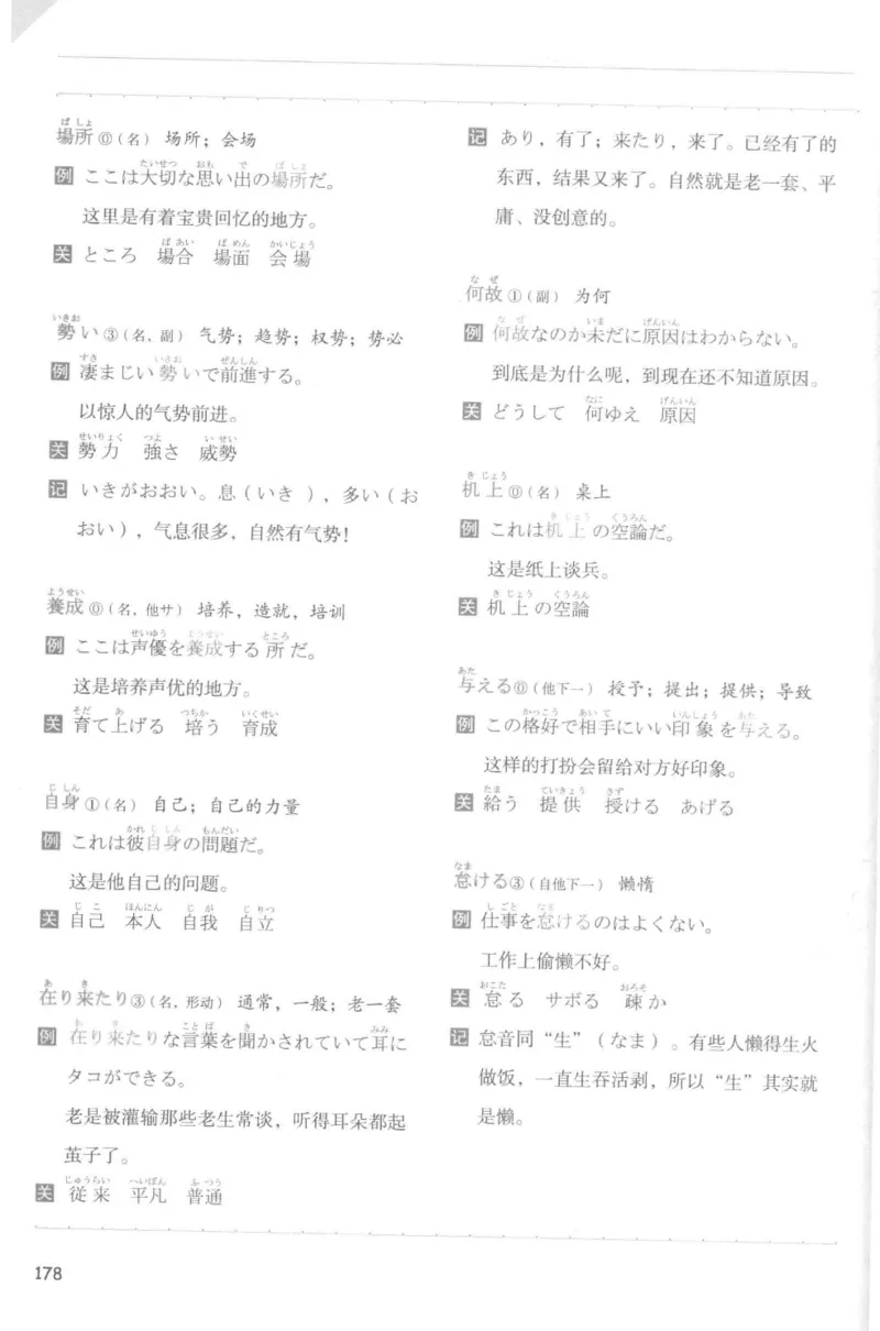 考研日语蓝宝书词汇专项_203考研（日语）历年真题资料_203日语-复习资料