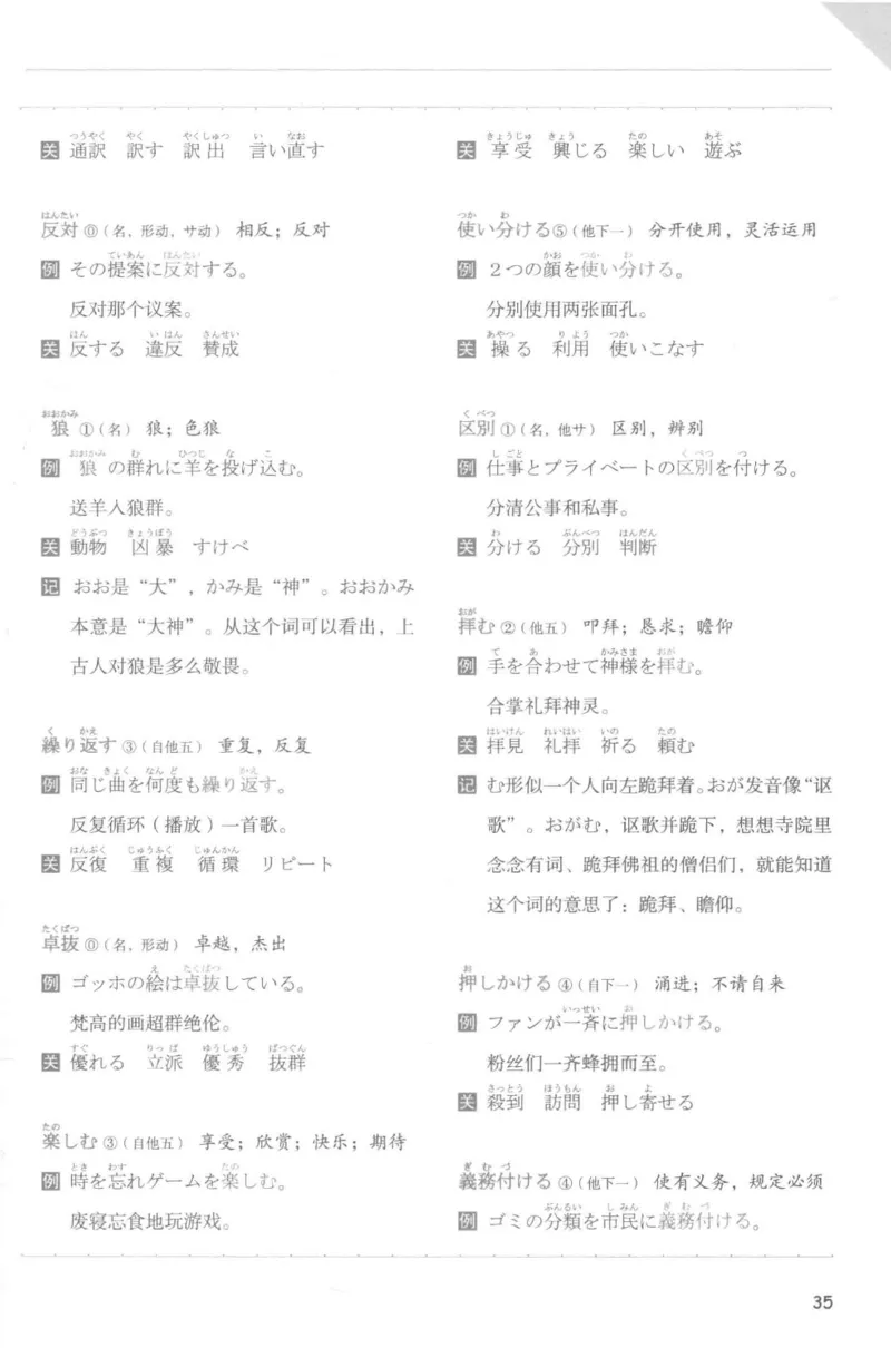 考研日语蓝宝书词汇专项_203考研（日语）历年真题资料_203日语-复习资料