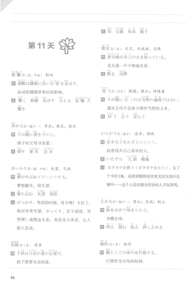 考研日语蓝宝书词汇专项_203考研（日语）历年真题资料_203日语-复习资料