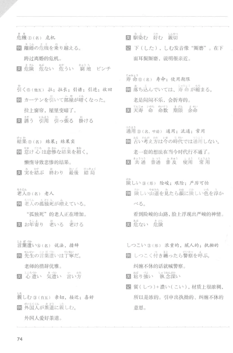 考研日语蓝宝书词汇专项_203考研（日语）历年真题资料_203日语-复习资料