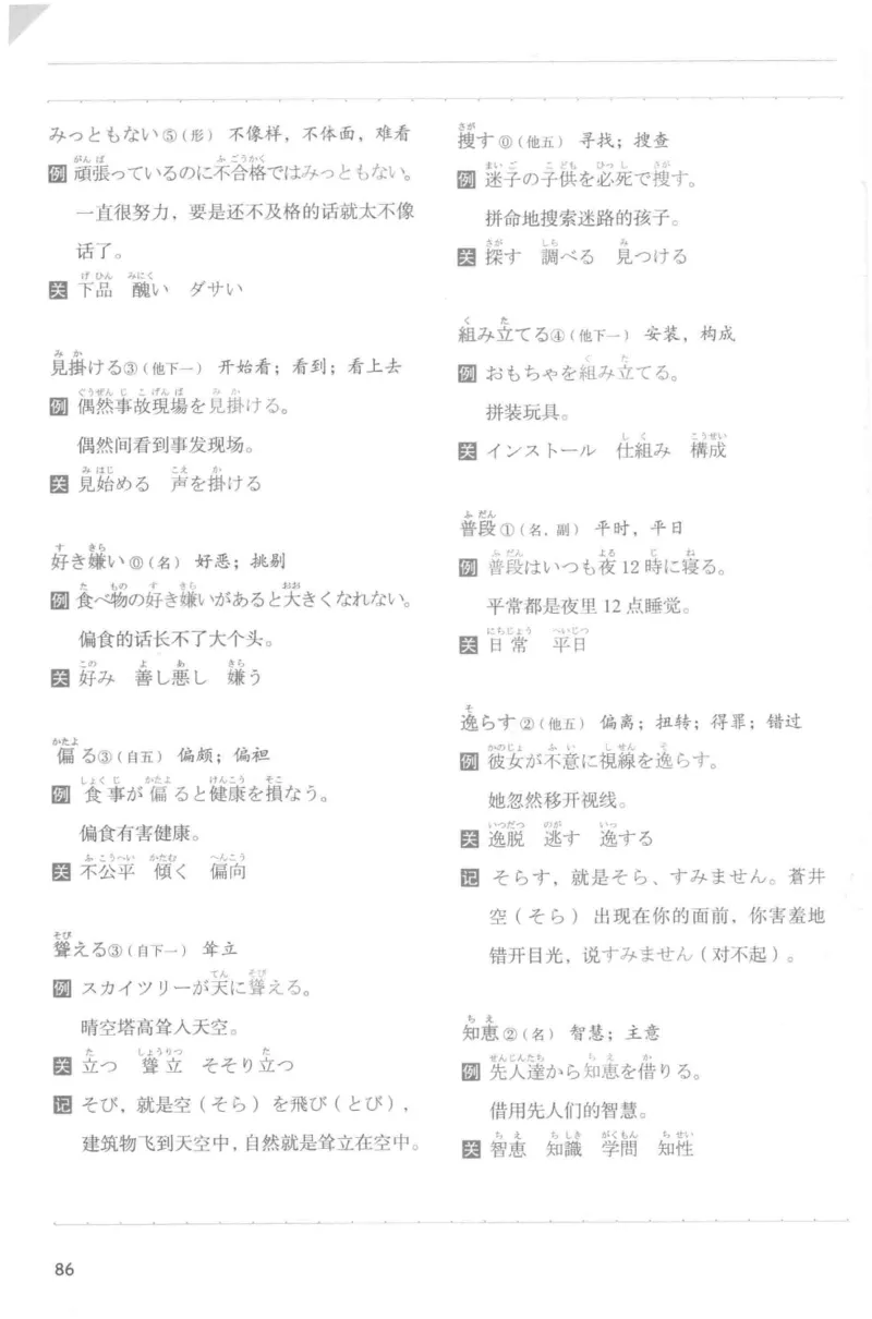 考研日语蓝宝书词汇专项_203考研（日语）历年真题资料_203日语-复习资料