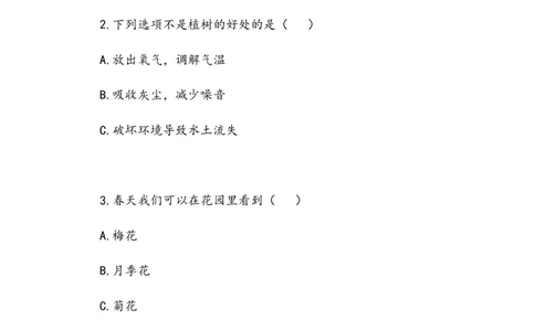 《试种一粒籽》作业(1)_26新二年级道法下册（统编版）_版本二_教学设计_教案2_二年级下册1.4《试种一粒籽》教案+学案+同步练习（1课时，3份打包）