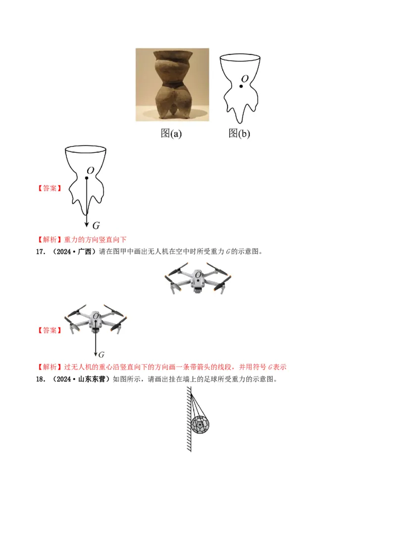 题型01作图专练-备战2025年中考物理真题题源解密（全国通用）（解析版）_8、物理总复习_2025年中考复习资料_备战2025年中考物理真题题源讲义（全国通用）