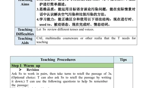 Unit13SectionA(GF-4c)_最新人教版英语九年级全册_旧版可参考_03.英语9全一册-核心素养教案+PPT课件第3套_9英教案（含核心素养）