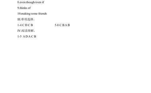 SectionB2a~SelfCheck课后跟踪练习及参考答案_最新人教版英语九年级全册_新更新初中英语9全_04课件（多套）_课件（第1套）+教案+课前课后练习