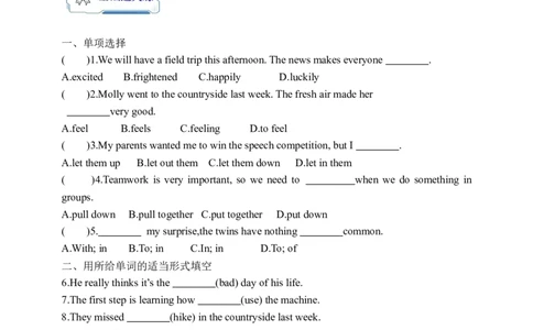 Unit11SectionB3a-Selfcheck学案(知识精讲+分层作业)(含答案)_最新人教版英语九年级全册_新更新初中英语9全_03课件+学案