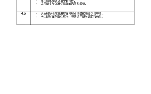 StarterUnit3SectionBWhatisfunonafarm？教学设计_最新人教版英语七年级上册_英语7上最新改版_02.英语7上-教案（表格式）