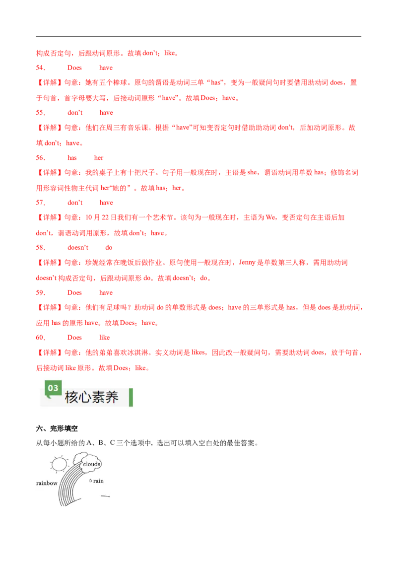 StarterUnit2课时2SectionA（Pronunciation）（解析版）_最新人教版英语七年级上册_12025人教新版英语视频七上_赠送同步练习_StarterUnit2课时2SectionA（Pronunciation）（人教版2024）