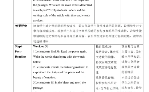 Unit14IremembermeetingallofyouinGrade7SectionA(3a～3c)教学设计_最新人教版英语九年级全册_新更新初中英语9全_新修订版英语9全一册教案课件-新修订版，第二单元有改动