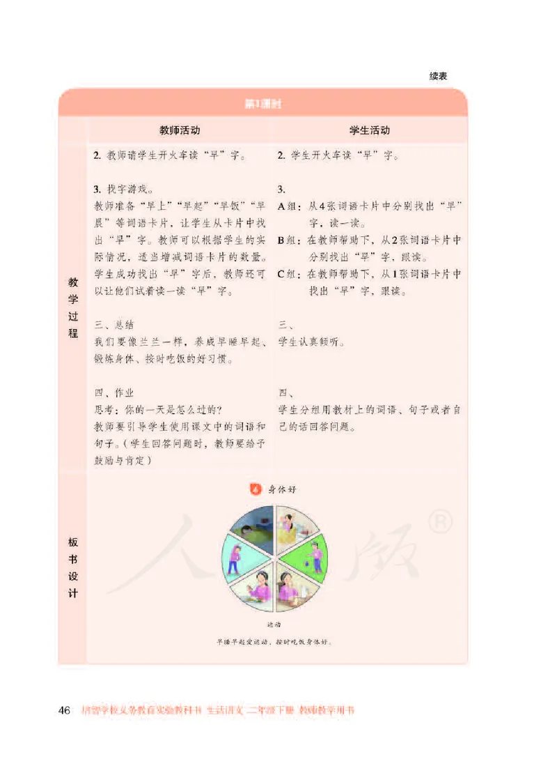 人教版-电子教材-生活语文二年级下册教师用书_电子课本_高中教学用书_教师用书