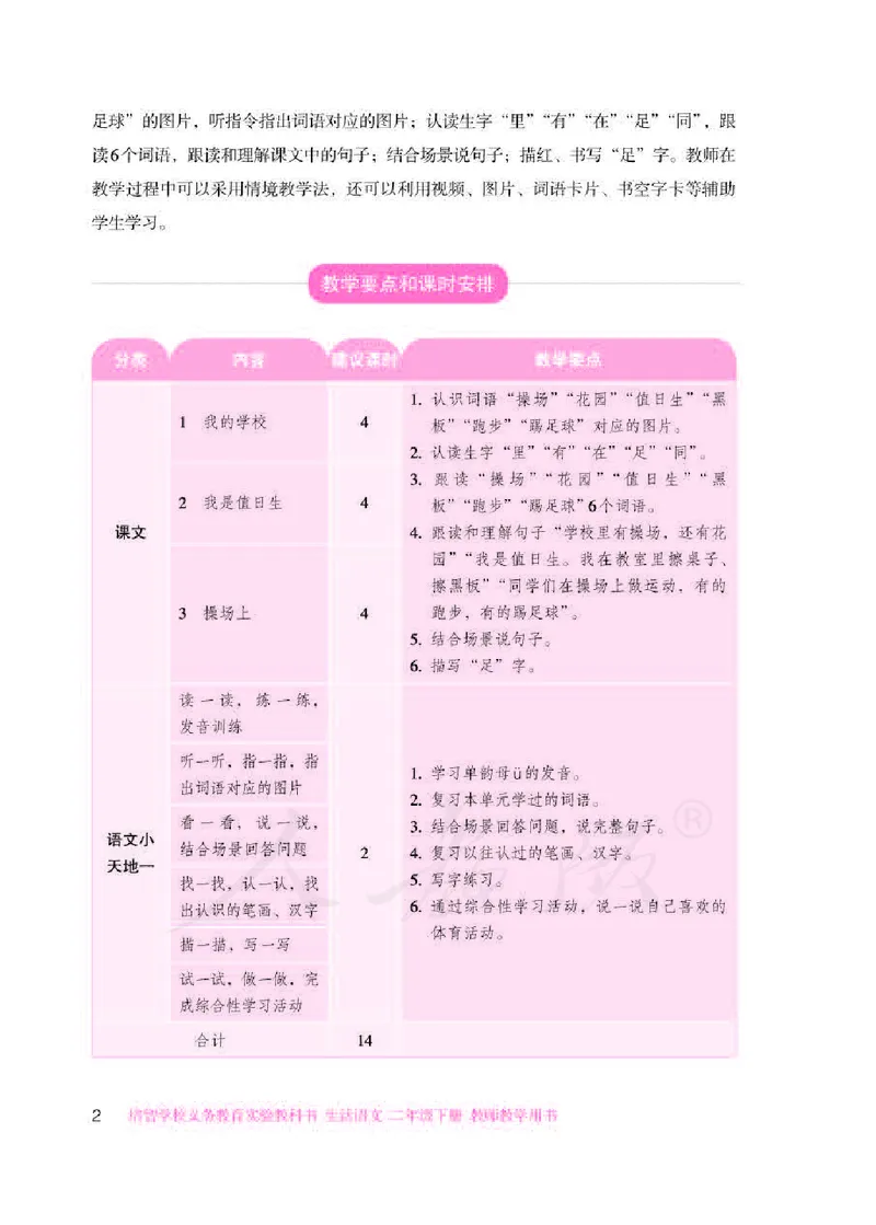 人教版-电子教材-生活语文二年级下册教师用书_电子课本_高中教学用书_教师用书