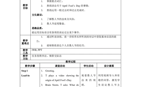 Unit12第4课时SectionB(1a-1e)(教学设计)_最新人教版英语九年级全册_旧版可参考_01.英语9全一册-新课标PPT课件+教案+学案+作业第1套_教案