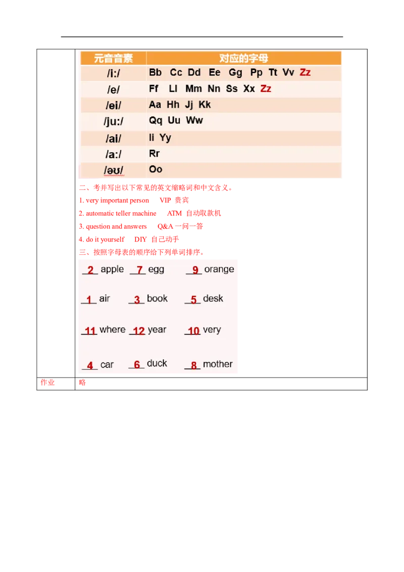 StarterUnit1第3课时Pronunciation&Project（导学案）_最新人教版英语七年级上册_英语7上最新改版_01.英语7上-教案+PPT课件+分层作业+导学案第1套
