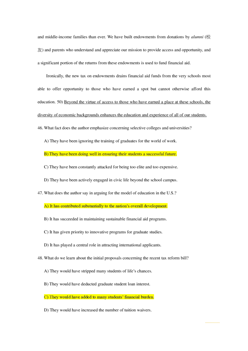 2022年6月六级真题+答案（共3套）_2025年12月刘晓燕六级全程班_00讲义资料_四六级历年真题汇总_六级历年真题汇总_02.六级真题及解析_2022年真题+答案