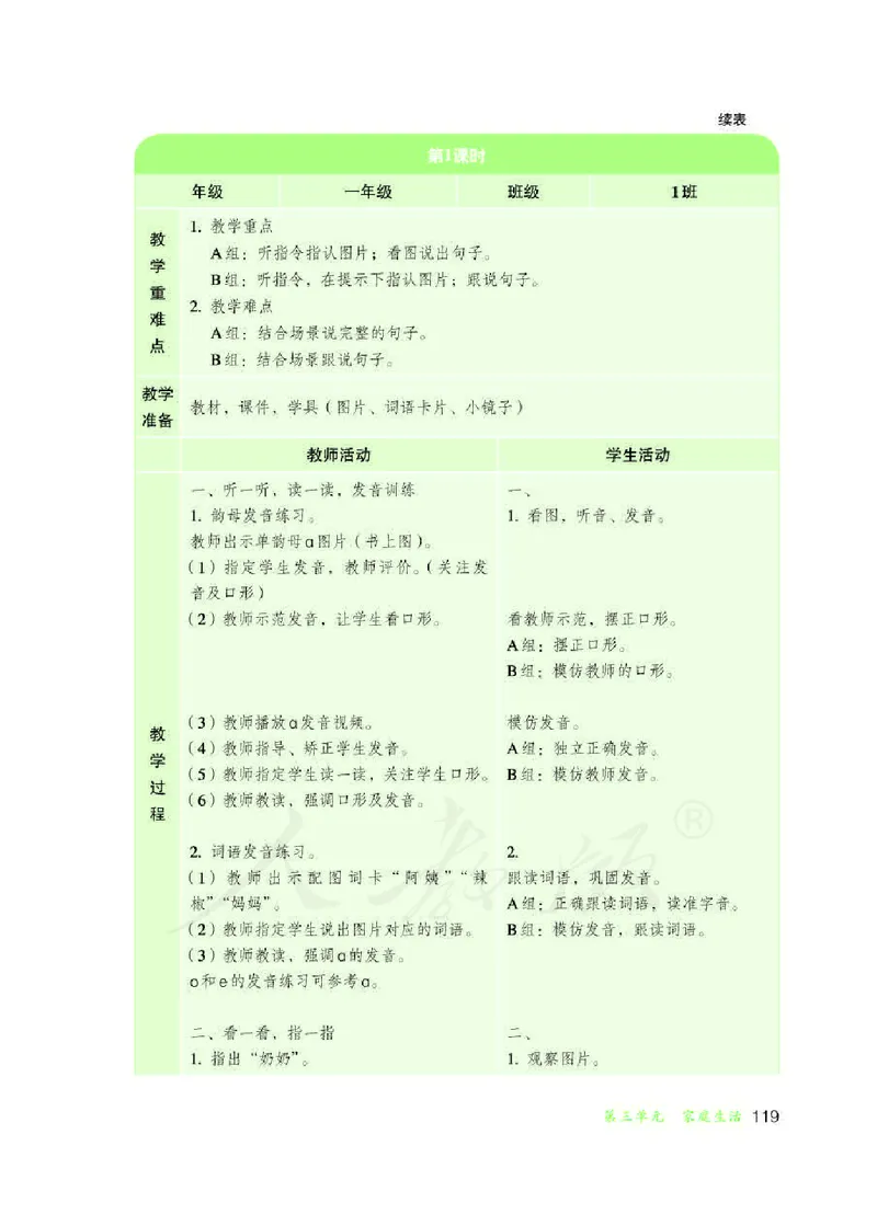 人教版-电子教材-生活语文一年级下册教师用书_电子课本_高中教学用书_教师用书