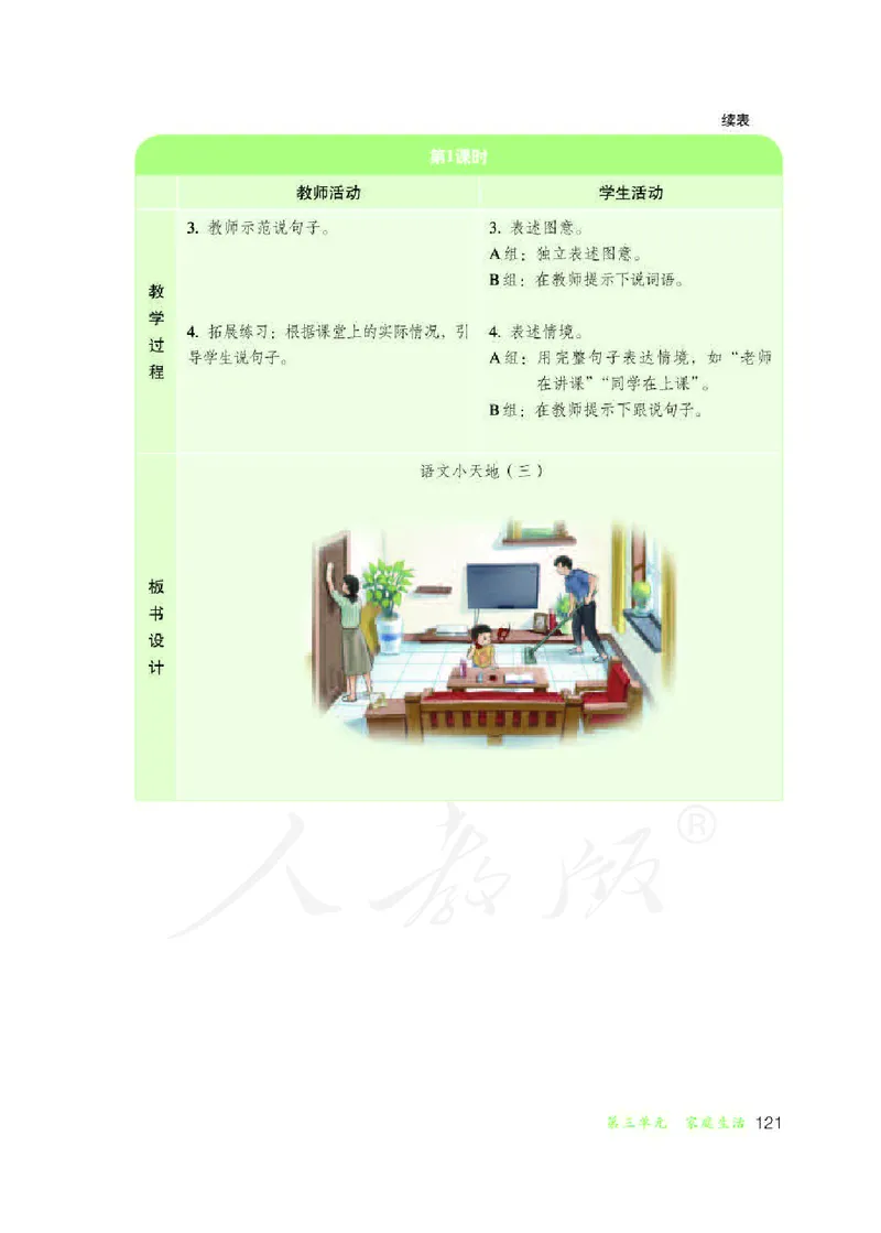 人教版-电子教材-生活语文一年级下册教师用书_电子课本_高中教学用书_教师用书