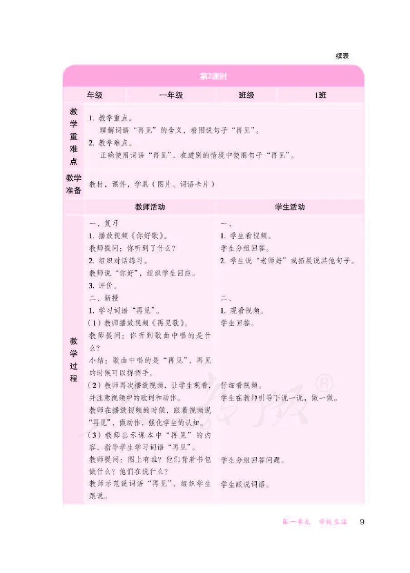 人教版-电子教材-生活语文一年级下册教师用书_电子课本_高中教学用书_教师用书