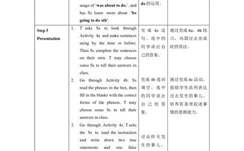 Unit12第3课时SectionA(GrammarFocus-4c)(教学设计)_最新人教版英语九年级全册_旧版可参考_01.英语9全一册-新课标PPT课件+教案+学案+作业第1套_教案