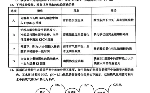 江苏省丹阳市高一3月质量检测卷-化学_2025年03月试卷_0331江苏省镇江市丹阳市2024-2025学年高一下学期3月月考