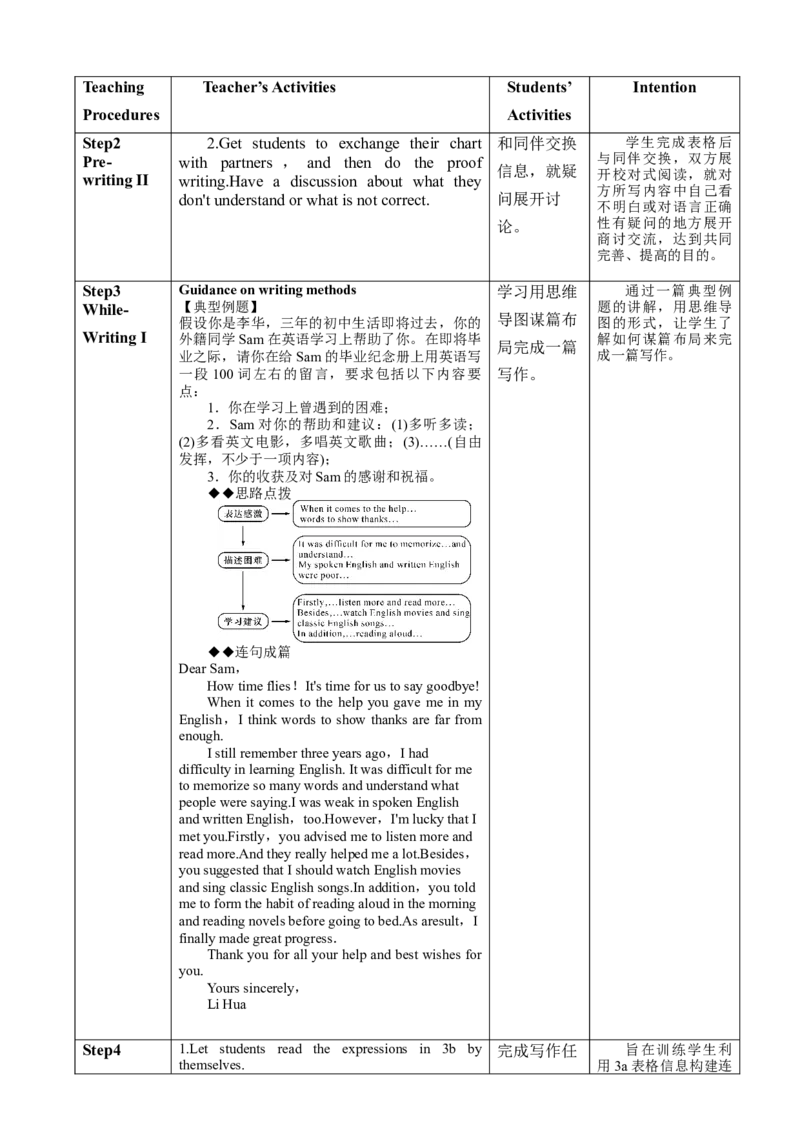 Unit1SectionB(3a-Selfcheck)_最新人教版英语九年级全册_新更新初中英语9全_新修订版英语9全一册教案课件-新修订版，第二单元有改动_核心素养教案