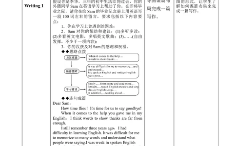 Unit1SectionB(3a-Selfcheck)_最新人教版英语九年级全册_新更新初中英语9全_新修订版英语9全一册教案课件-新修订版，第二单元有改动_核心素养教案