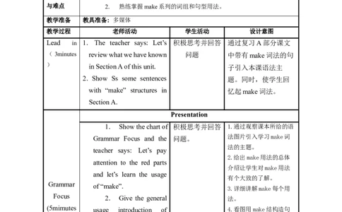 Unit11+第3课时+(Grammar+Focus-4b)（教学设计）-九年级英语全一册同步备课系列（人教新目标Go+For+It!）_最新人教版英语九年级全册_新更新初中英语9全_02课件+教案+学案_（2）教案