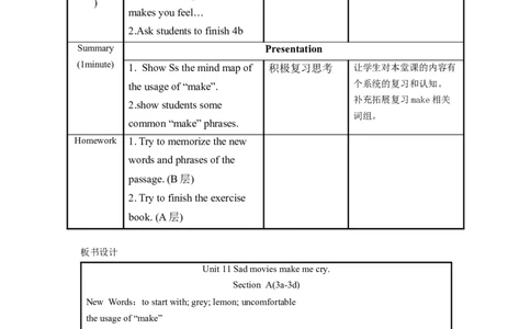 Unit11+第3课时+(Grammar+Focus-4b)（教学设计）-九年级英语全一册同步备课系列（人教新目标Go+For+It!）_最新人教版英语九年级全册_新更新初中英语9全_02课件+教案+学案_（2）教案