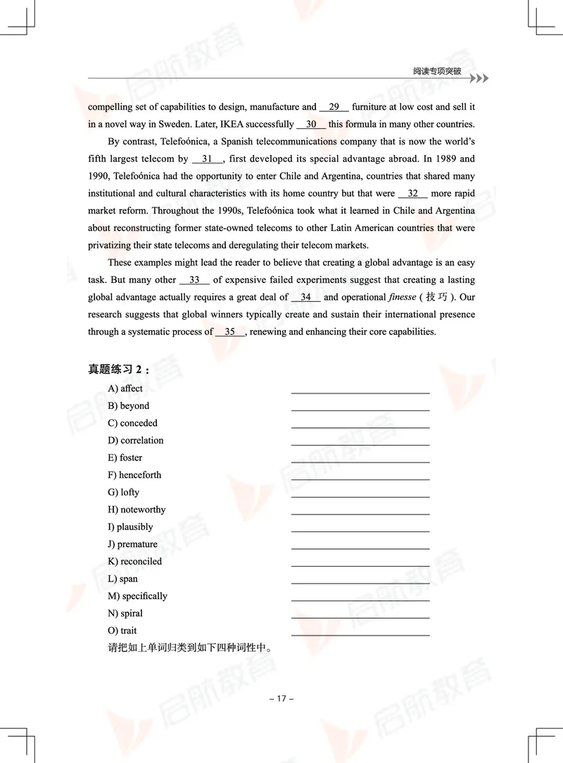 大学英语6级专项突破手册_01.电子讲义