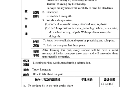 unit14-1_最新人教版英语九年级全册_新更新初中英语9全_05教案（多套）_分课时教案2_unit14