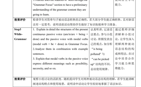 Unit13We&rsquo;retryingtosavetheearthSectionAGrammarFocus～4c教学设计_最新人教版英语九年级全册_新更新初中英语9全_新修订版英语9全一册教案课件-新修订版，第二单元有改动