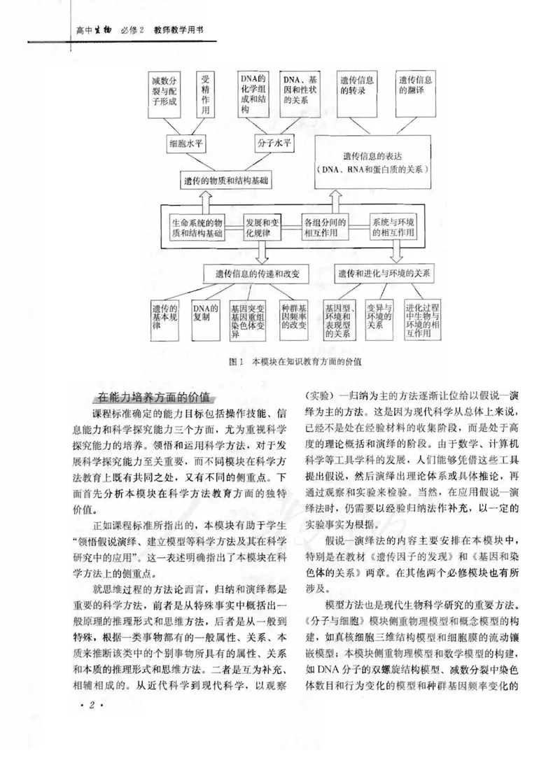 人教版-电子教材-生物2必修遗传与进化教师用书_电子课本_高中教学用书_教师用书