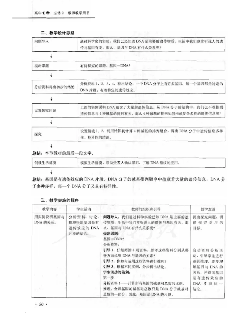 人教版-电子教材-生物2必修遗传与进化教师用书_电子课本_高中教学用书_教师用书