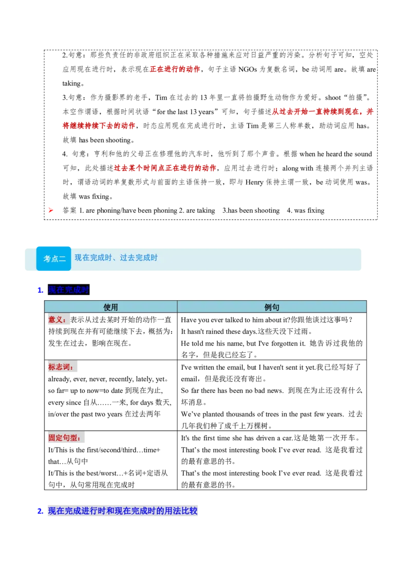 (复习进阶)专题06谓语动词&ldquo;核心引擎&rdquo;(解析版)_高中三年全科资料_高中_高中1_2025高一高二英语暑假提升精品讲义（人教版）_2025《高中英语&bull;暑假提升精品讲义》高二(人教版2019)