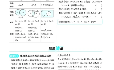 01_1.1集合讲解册_高中三年全科资料_高考数学《考点考法清单》2025版_01专题一集合与常用逻辑用语