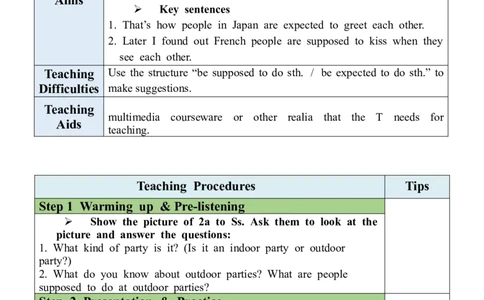 Unit10SectionA（2a-2d）教案_最新人教版英语九年级全册_新更新初中英语9全_05教案（多套）_分课时教案全英_Unit10