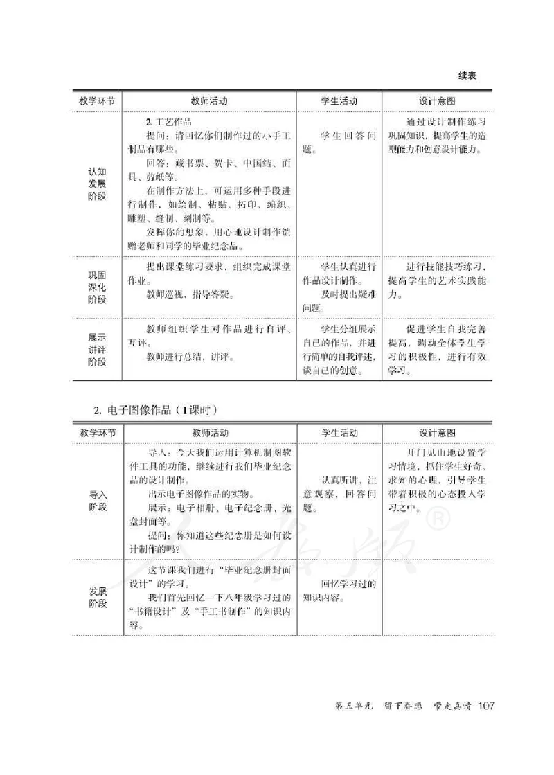 人教版-电子教材-美术九年级下册教师用书_电子课本_高中教学用书_教师用书