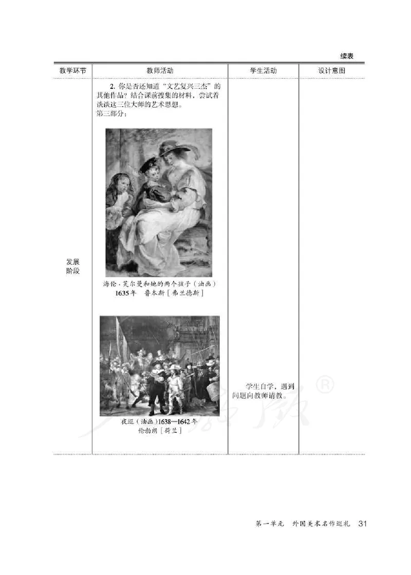 人教版-电子教材-美术九年级下册教师用书_电子课本_高中教学用书_教师用书