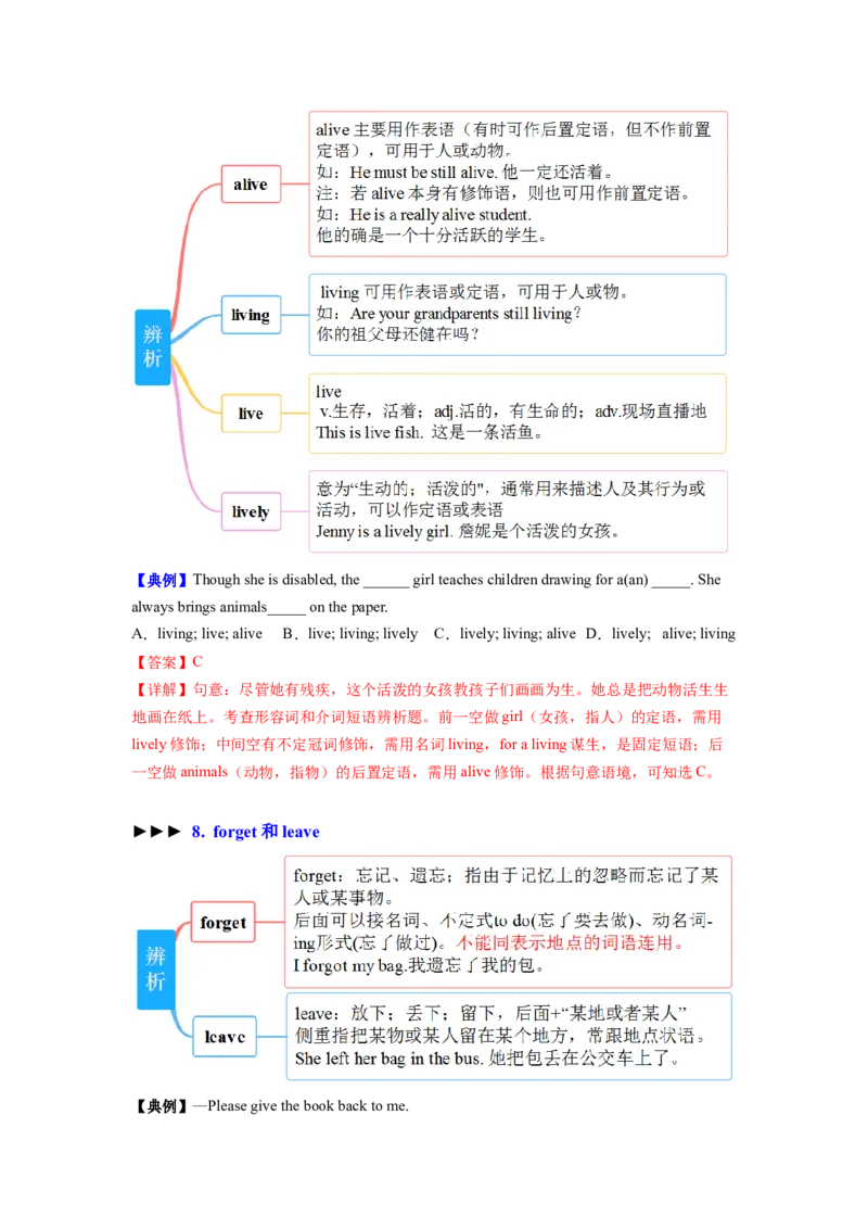 Unit12Lifeisfulloftheunexpected.知识清单（思维导图）_最新人教版英语九年级全册_新更新初中英语9全_10知识点_单元知识清单（第2套）