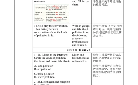 Unit13第1课时(SectionA1a-2d)（教学设计）-九年级英语全一册同步备课系列（人教新目标GoForIt!）_最新人教版英语九年级全册_新更新初中英语9全_02课件+教案+学案_（2）教案