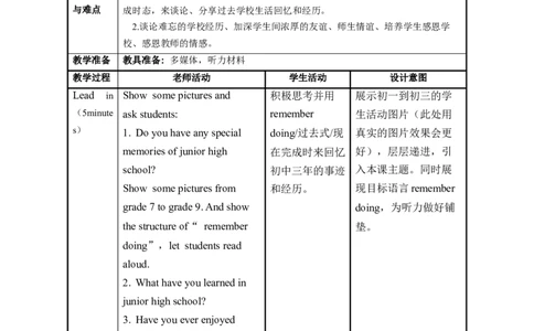 Unit14第1课时(SectionA1a-2d)（教学设计）-九年级英语全一册同步备课系列（人教新目标GoForIt!）_最新人教版英语九年级全册_新更新初中英语9全_02课件+教案+学案_（2）教案
